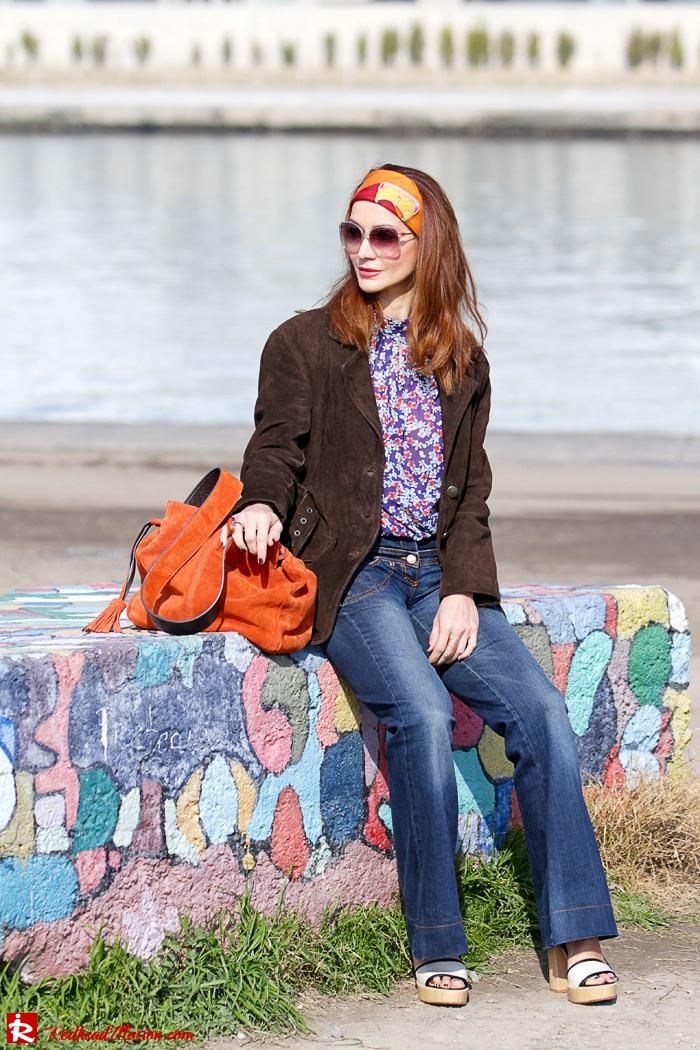 Redhead Illusion - Fashion blog by Menia - Flared Jeans - Denny Rose Jeans-09