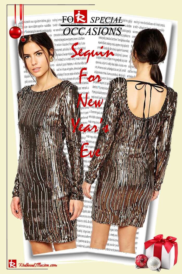 Redhead Illusion - Fashion Blog by Menia - Sequin for New Year's Eve-05